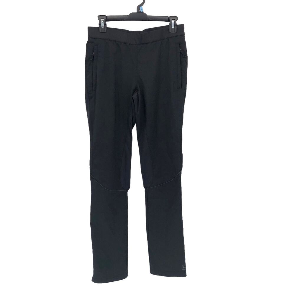 REI Womens Pants Hiking Trail Running Hybrid Ankle Zip Pockets Black S 32" Insem